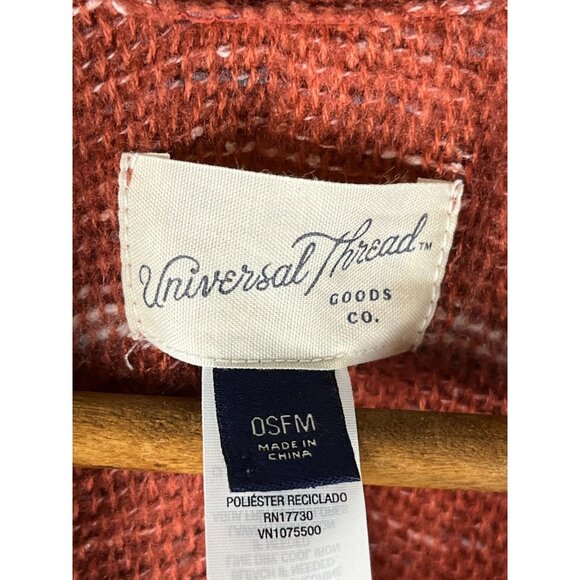 Boho Western Universal Threads Tassel Striped Poncho, Women's One Size Fits All - Picture 10 of 11